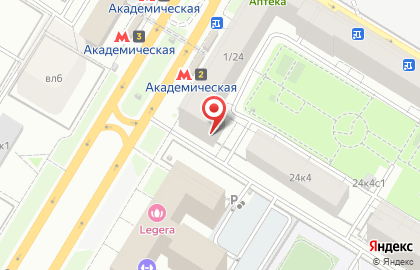 Салон цветов La vanda на карте