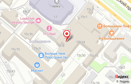 Студия красоты Mano на Ленинградском проспекте на карте