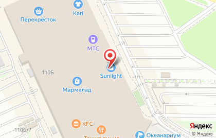 Ювелирный салон Sunlight в Дзержинском районе на карте