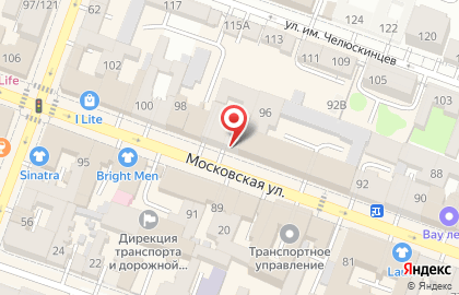 Медицинская клиника Госпитальер на Московской улице на карте