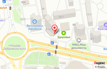 Банк Уралсиб в Ростове-на-Дону на карте