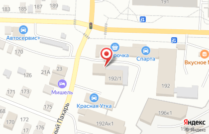 Строительная компания Меридиан в Центральном округе на карте