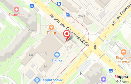 Магазин Медтехника в Липецке на карте