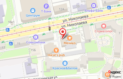 ДОСААФ России на улице Николаева на карте