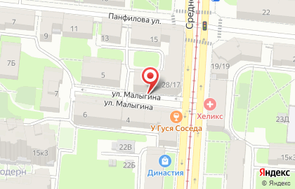 Парикмахерская в Санкт-Петербурге на карте