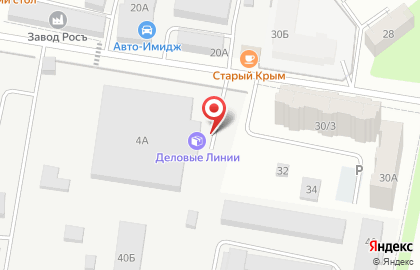 Транспортно-экспедиторская компания Деловые Линии на Фабричной улице на карте