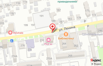 Рекламный щит 3х6м. на улице Ленина на карте