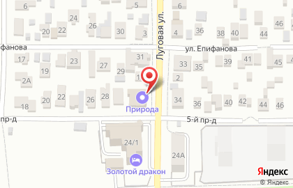 Природа в Оренбурге на карте