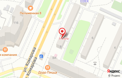 Банк Челябинвестбанк на Салютной улице на карте