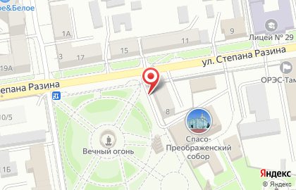 Магазин Красное & Белое в Тамбове на карте