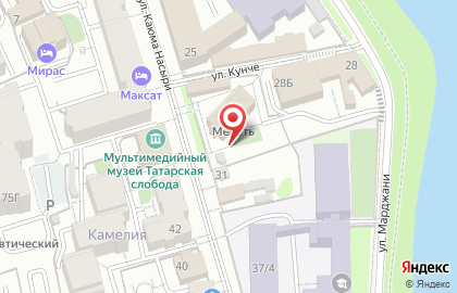 Апанаевская мечеть на карте
