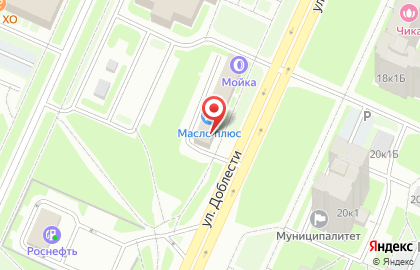 Автошкола Цифры на улице Доблести на карте