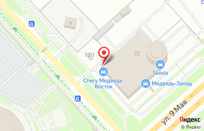 Официальный дилер SKODA Медведь-Восток на карте