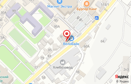 Салон мебели Слон в Лазаревском районе на карте