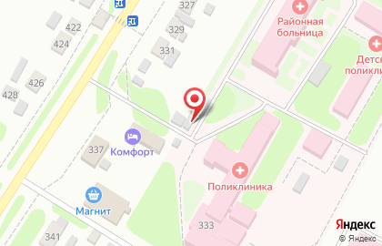 ﻿ Бобровская районная больница на карте