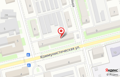 Сеть аптек, ОАО Бор Фармация на Коммунистической улице на карте