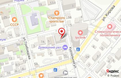 Клиника Подружки на Приморской улице на карте