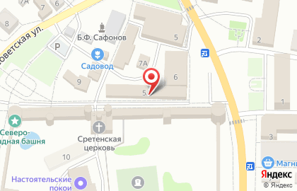 Салон связи Tele2 на Советской площади на карте