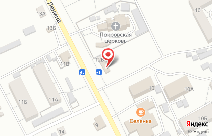 Магазин цветов на улице Ленина 12В на карте