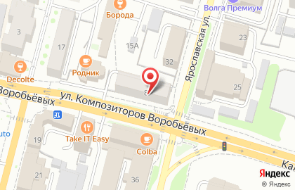 Туристическое агентство 1001 Тур на Ярославской улице на карте