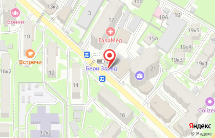 Продовольственный магазин Кайрос в Пятигорске на карте