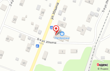 Супермаркет Пятёрочка в Москве на карте