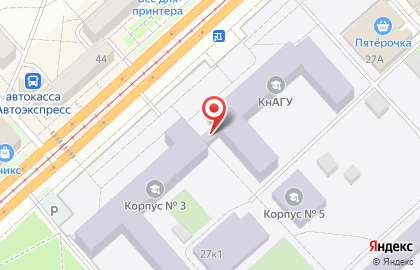 Охран Сервис в Комсомольске-на-Амуре на карте
