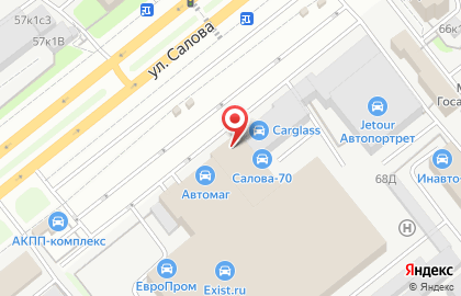Автосервис Reaktor на карте