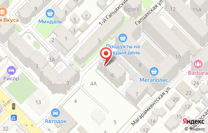 Супермаркет Lime в Ленинском районе на карте