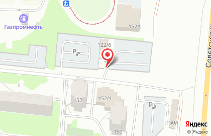 Автостоянка в Новосибирске на карте