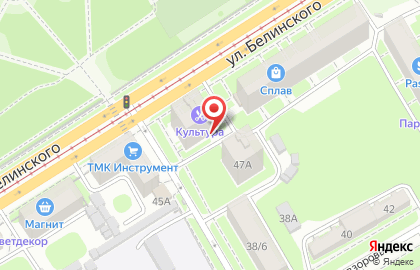 Интернет-магазин Nelaton.ru на улице Белинского на карте