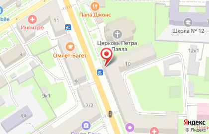 Салон Золотой Лотос на Большой Санкт-Петербургской улице на карте