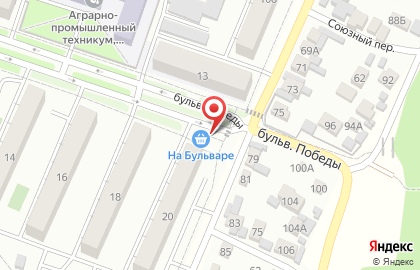 Магазин На Бульваре на карте