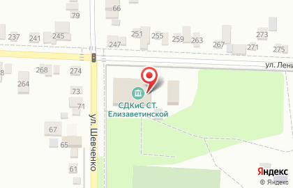 Дом культуры и спорта на улице им. Ленина на карте