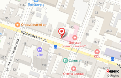 Торгово-монтажная компания Оконные системы на Московской улице на карте
