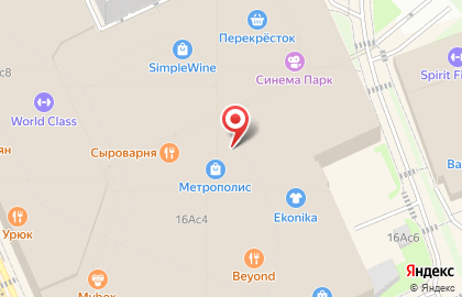 Федеральная сеть магазинов оптики Айкрафт на Ленинградском шоссе на карте