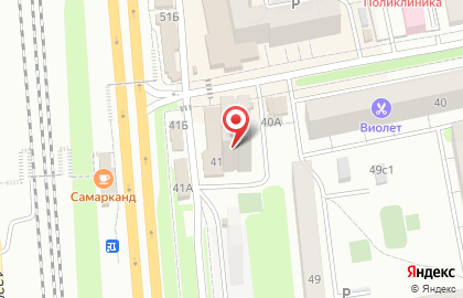 Сеть магазинов бытовой техники Энка Техника в Железнодорожном районе на карте