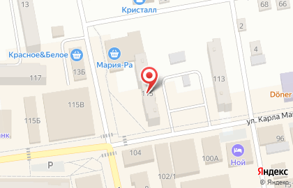 Микрокредитная компания Финтерра на улице Карла Маркса на карте