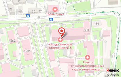 Ульяновский областной клинический центр специализированных видов медицинской помощи на карте