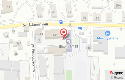 С-Центр на улице Шаляпина на карте