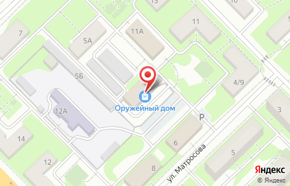 Отдел полиции №3 Межмуниципальное управление МВД РФ Мытищинское на улице Матросова на карте