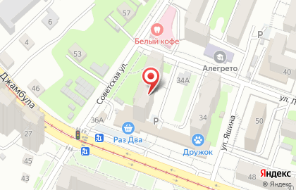 Магазин Соседка в Кировском районе на карте