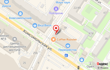 Сетунь на Советской площади на карте