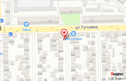 Магазин памятников на Тургеневской улице на карте