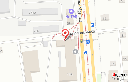 Торгово-производственная компания ИнтерХолод на улице Карла Маркса на карте
