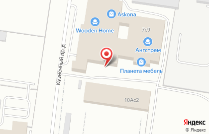 Мебельный салон Black Red White в Автозаводском районе на карте