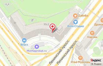 Супермаркет Пятёрочка в Москве на карте
