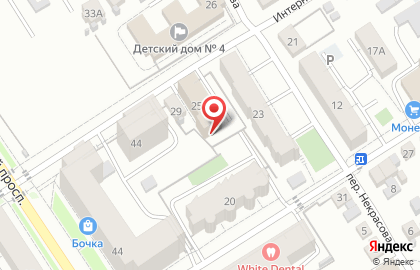 Частная охранная организация Шторм на Интернациональной улице на карте