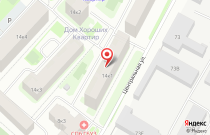 Дом хороших квартир, ЗАО Комбинат строительных металлоизделий на карте