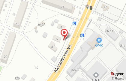 Парикмахерская в Москве на карте